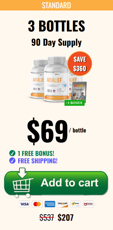 Arialief 3 Bottle Package